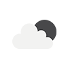 weather icon few clouds