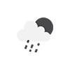 weather icon light rain